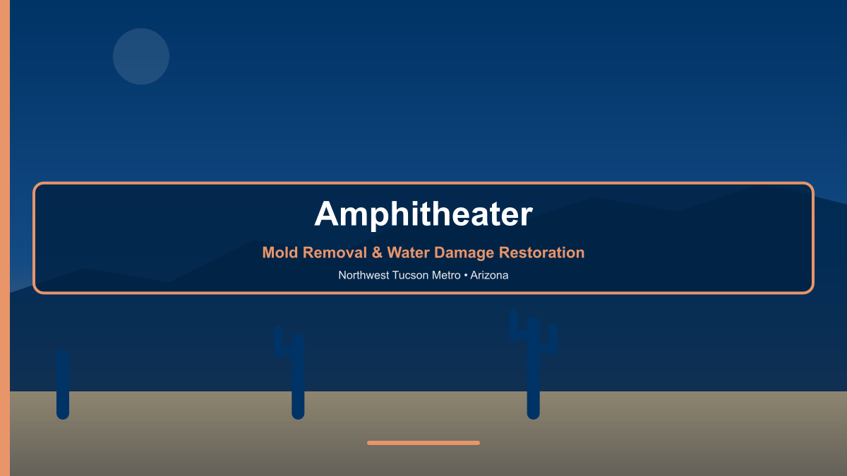Amphitheater Arizona — professional mold removal and water damage restoration