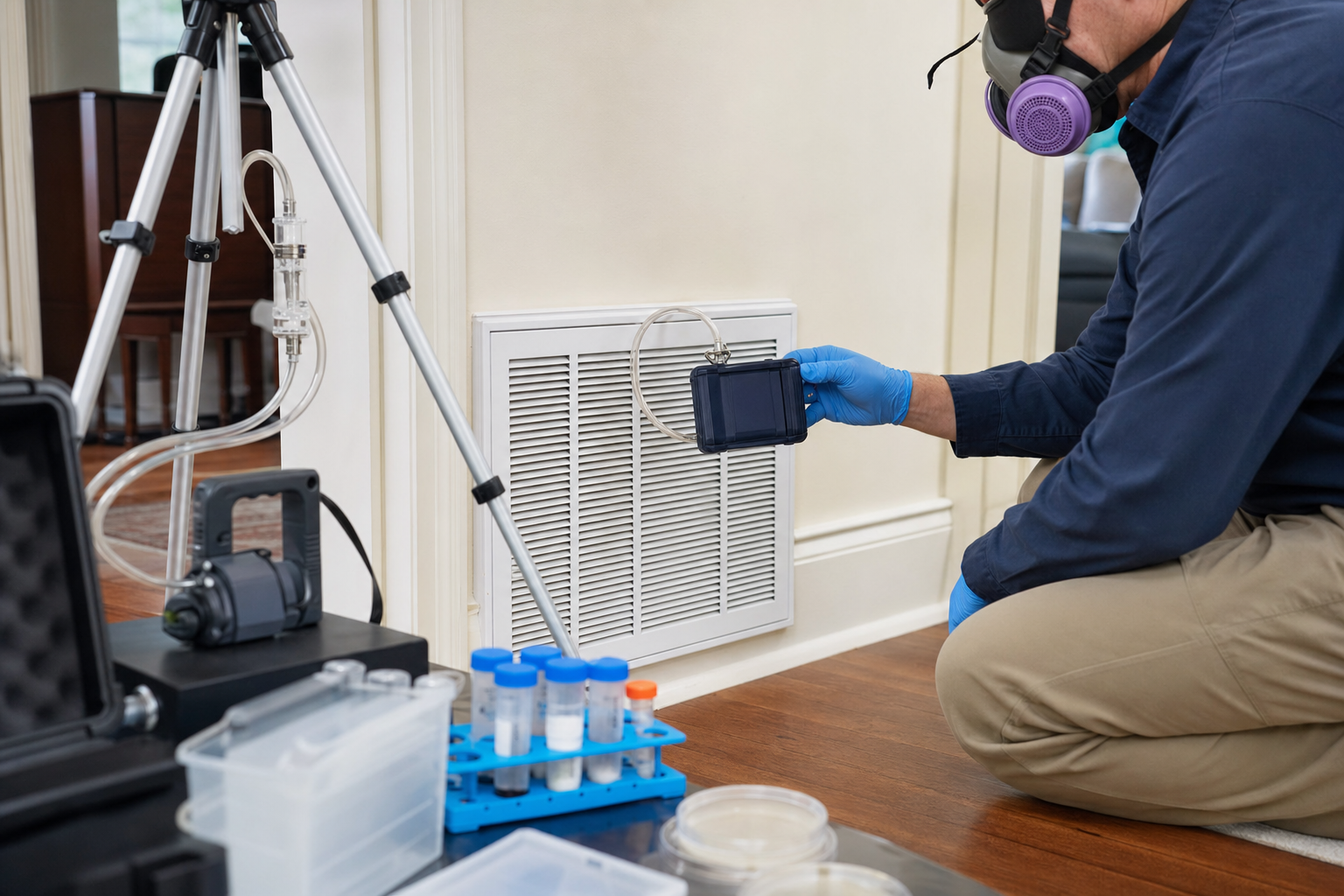Indoor Air Quality Testing in Tucson Arizona — professional water damage and mold restoration