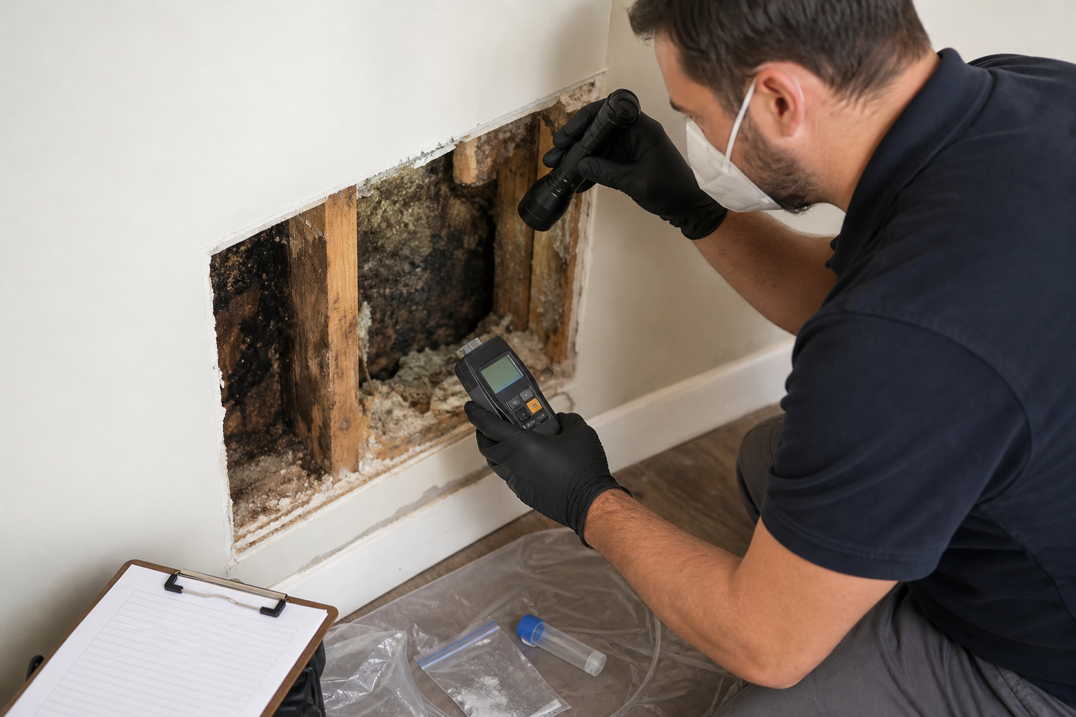Mold Inspection in Tucson Arizona — professional water damage and mold restoration
