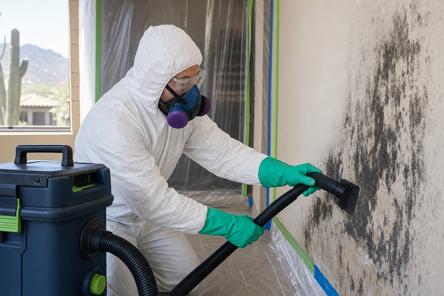 Mold Removal in Tucson Arizona — professional water damage and mold restoration