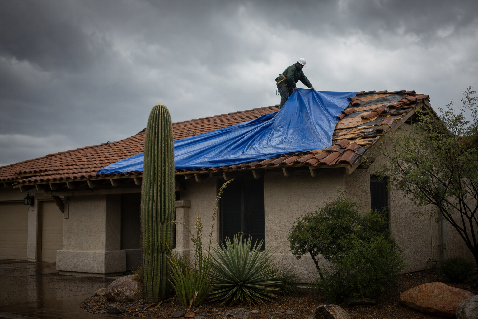 Storm Restoration in Tucson Arizona — professional water damage and mold restoration