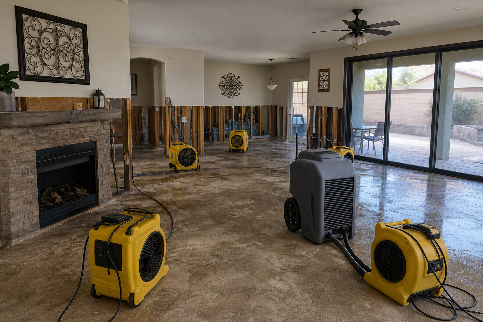 Water Damage Restoration in Tucson Arizona — professional water damage and mold restoration