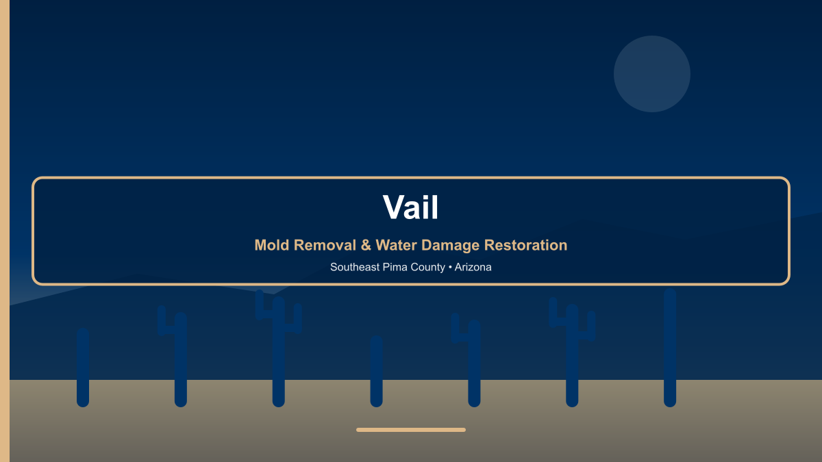 Vail Arizona — professional mold removal and water damage restoration